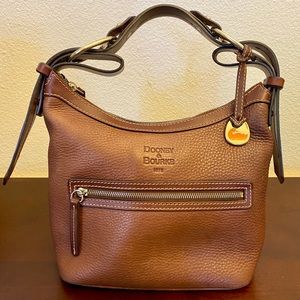 Dooney & Bourke Hobo Bucket Bag in British Tan